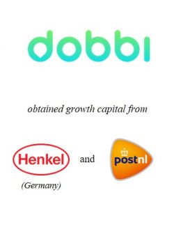 Dobbi obtained growth capital from PostNL and Henkel
