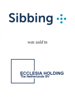 Sibbing was sold to Ecclesia Group