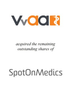 VvAA Groep acquires full ownership of SpotOnMedics