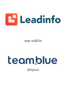 Leadinfo was sold to team.blue