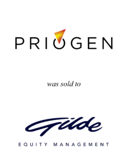 Priogen was sold to Gilde Equity Management